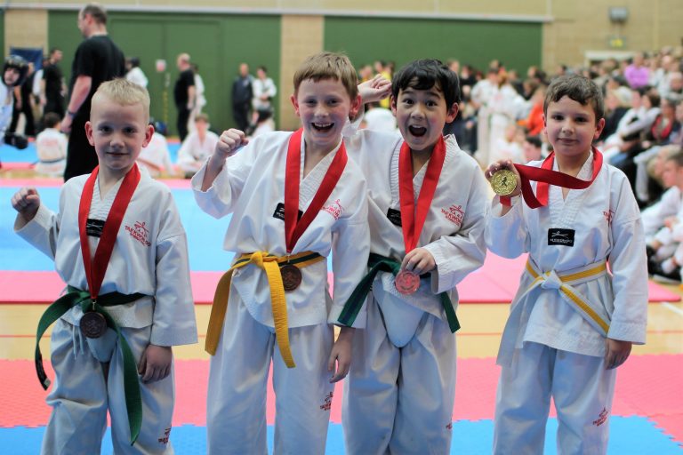 Boys win medals