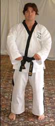 Chunbi position – parallel ready stance (front view)