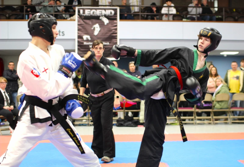 Competition sparring